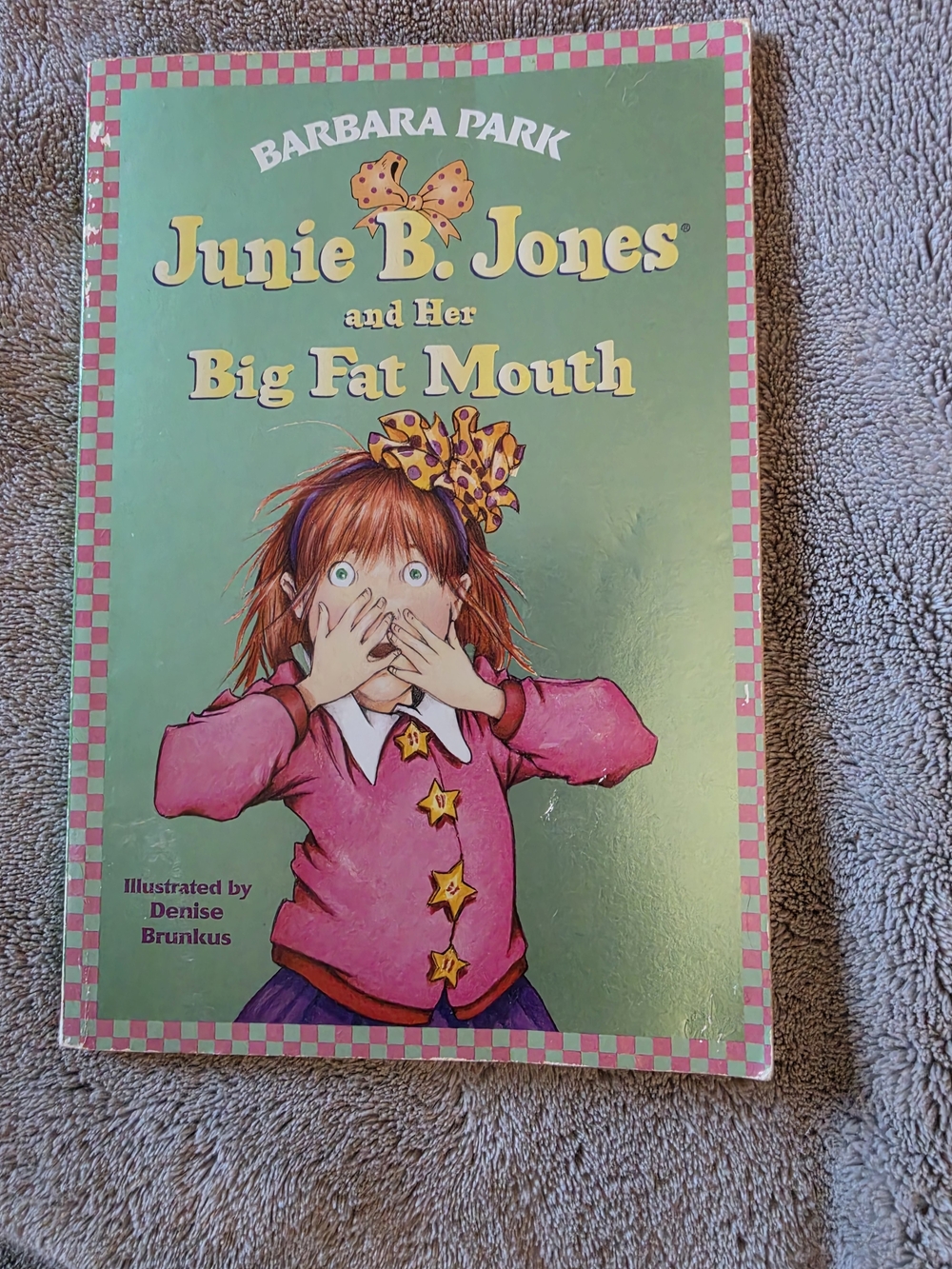 Paperback Book Junie B. Jones #3: Junie B. Jones and Her Big Fat Mouth
